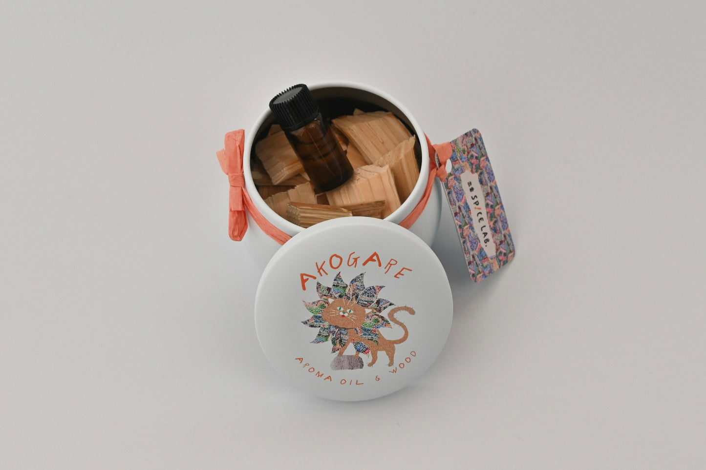 【ギフトBOX入り/送料込】AROMA OIL&WOOD AKOGARE（ゆったり）
