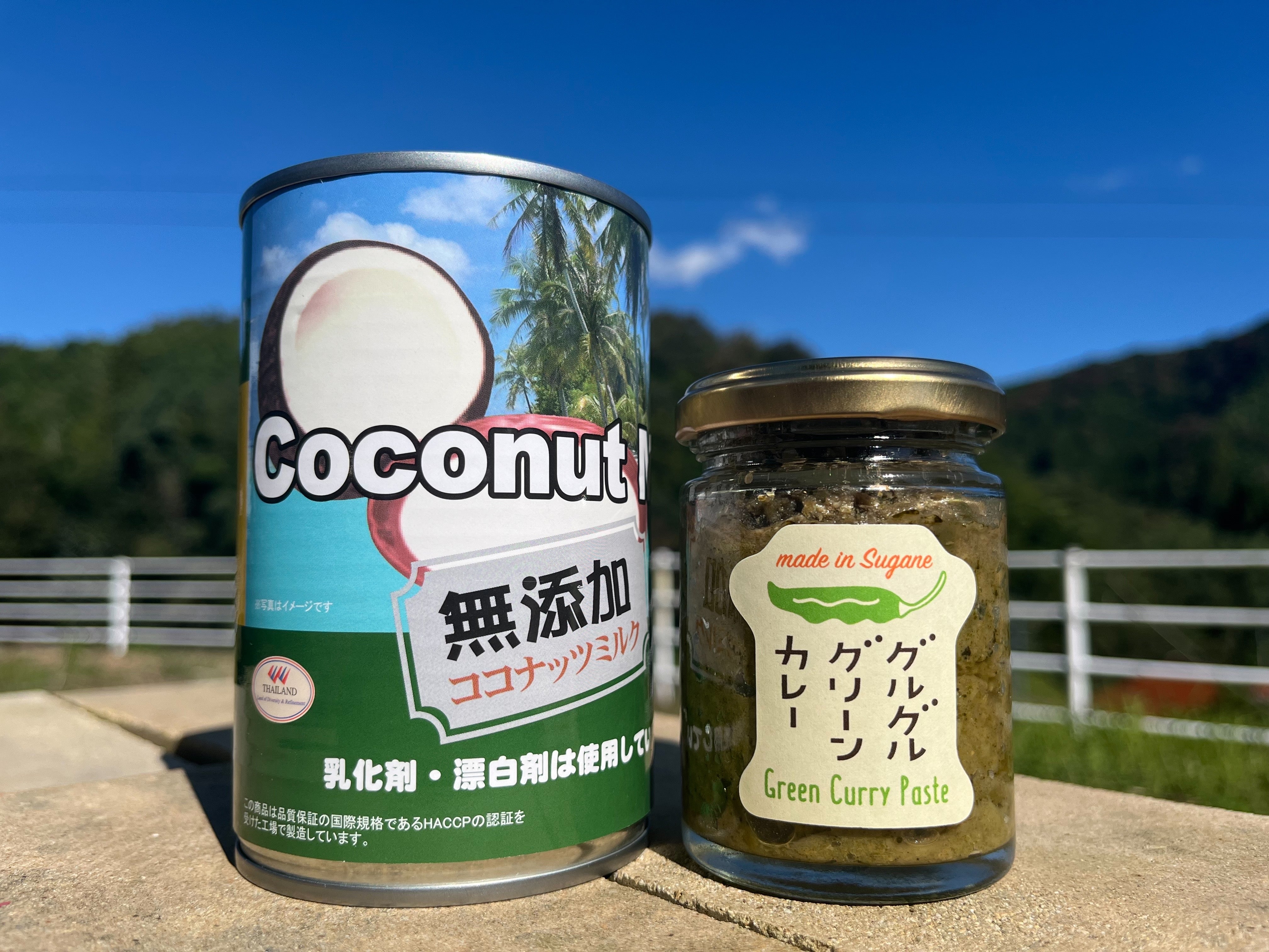 すぐに作れるグリーンカレーセット（カレーペースト+ココナッツミルク） – 合同会社山田屋